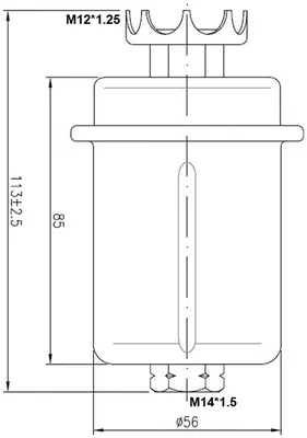 Fuel Filter (FS6005U)
