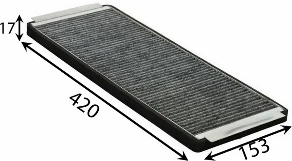 Filter, cabin air (AC0033C)