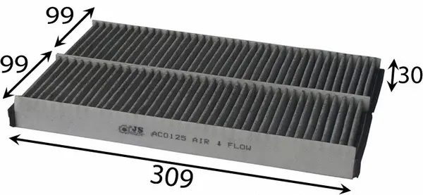 Filter, cabin air (AC0125CSET)