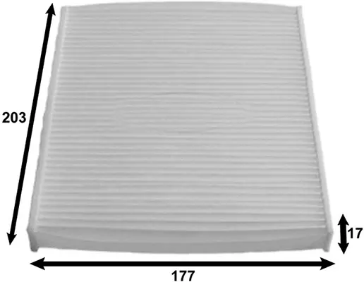 Filter, cabin air (AC0115)
