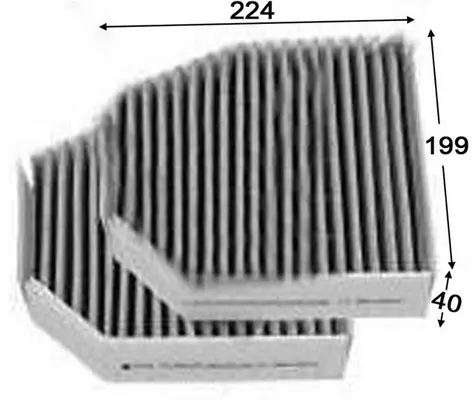 Filter, cabin air (AC0144CSET)