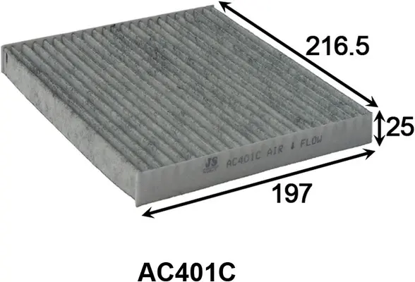 Filter, cabin air (AC401C)