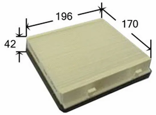 Filter, cabin air (AC0126)