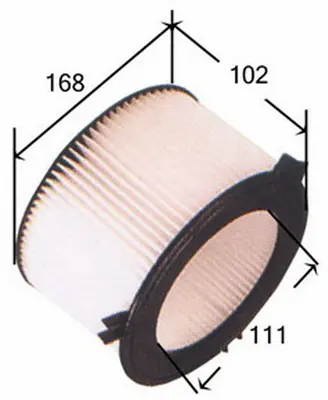 Filter, cabin air (AC0082)