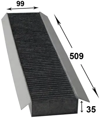 Filter, cabin air (AC0036C)