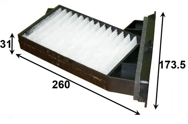 Filter, cabin air (AC3508)