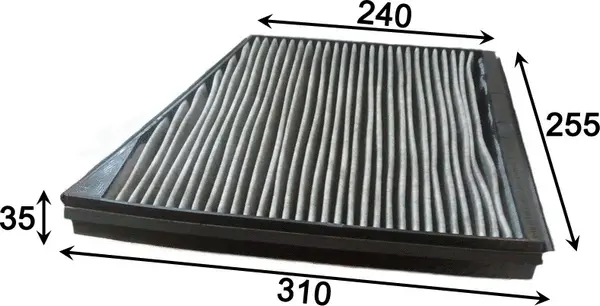 Filter, cabin air (AC0076)