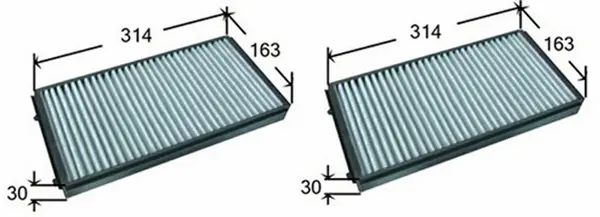 Filter, cabin air (AC0129SET)