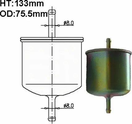 Fuel Filter (FS304M)