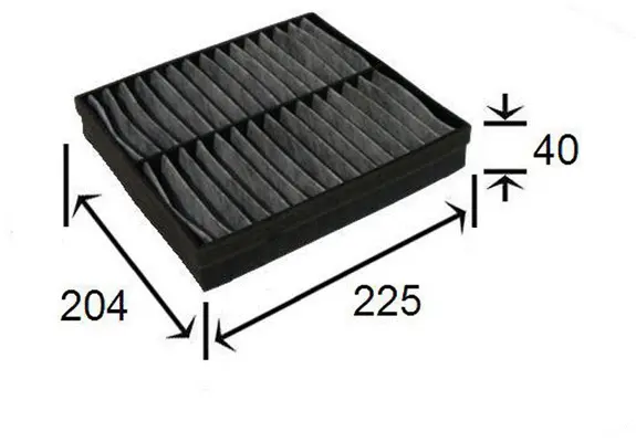 Filter, cabin air (AC0105C)