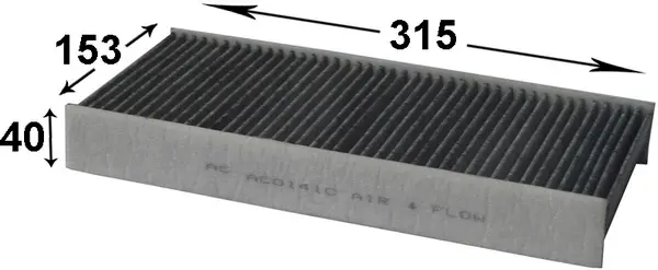 Filter, cabin air (AC0141C)