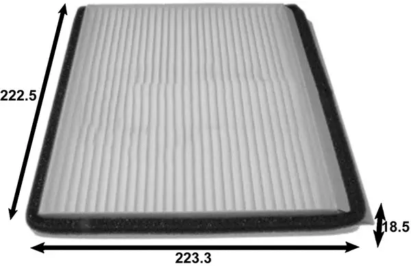Filter, cabin air (AC0048)