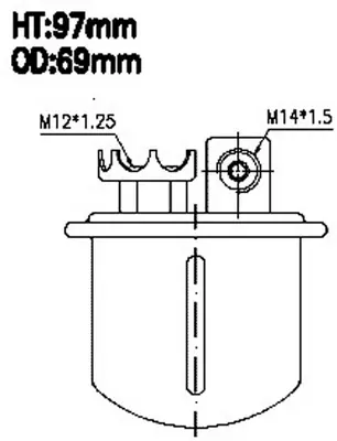 Fuel Filter (FS7202U)