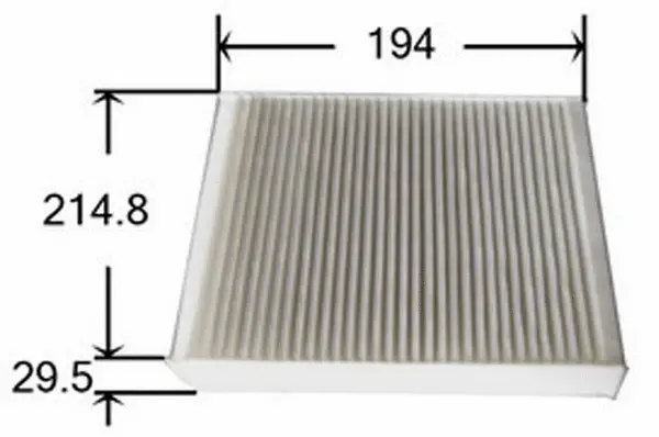 Filter, cabin air (AC0034)