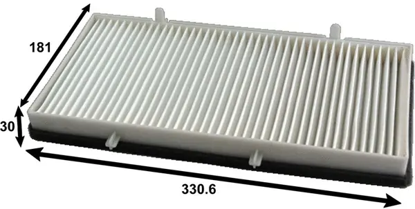 Filter, cabin air (AC0080)