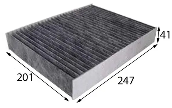 Filter, cabin air (AC0199C)