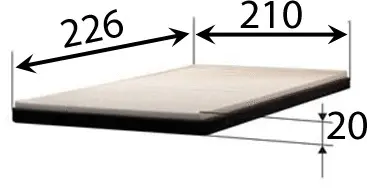 Filter, cabin air (AC22003)