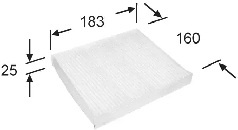 Filter, cabin air (AC9404)