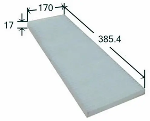 Filter, cabin air (AC0087)
