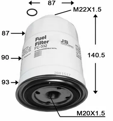 Fuel Filter (FC332J)