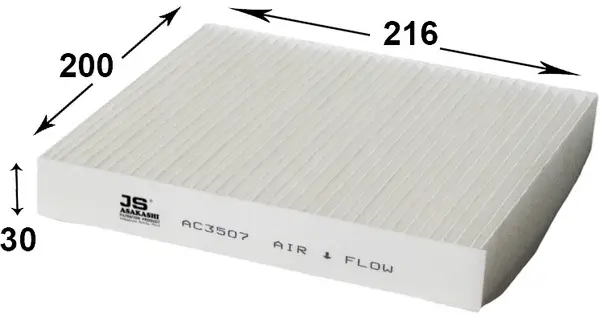Filter, cabin air (AC3507)