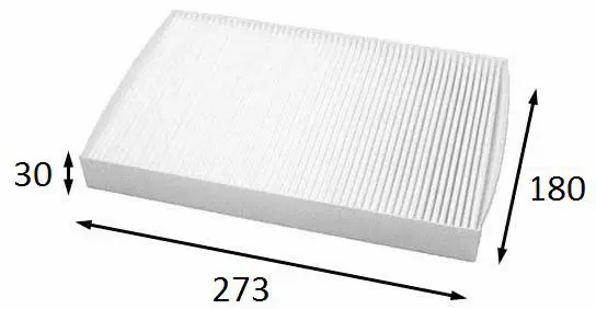 Filter, cabin air (AC2508)