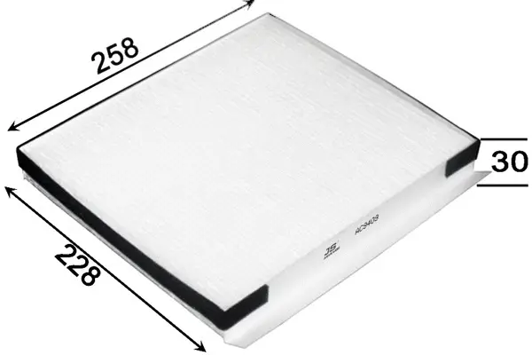 Filter, cabin air (AC9409)