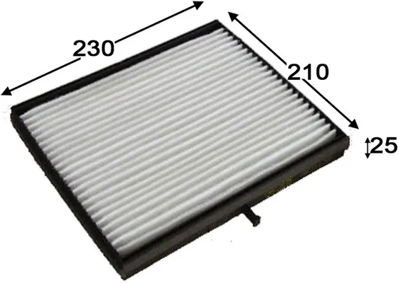 Filter, cabin air (AC0138)
