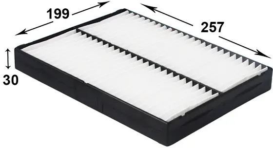 Filter, cabin air (AC984J)