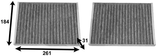Filter, cabin air (AC0148CSET)