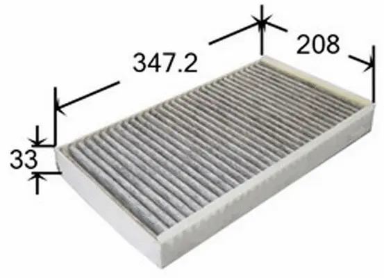 Filter, cabin air (AC0020C)