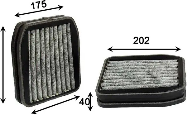 Filter, cabin air (AC0095CSET)
