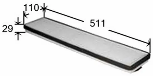 Filter, cabin air (AC0011)