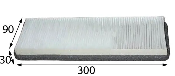 Filter, cabin air (AC0200)