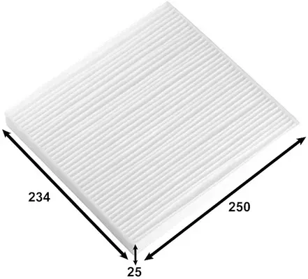 Filter, cabin air (AC0143)