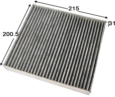 Filter, cabin air (AC0139C)