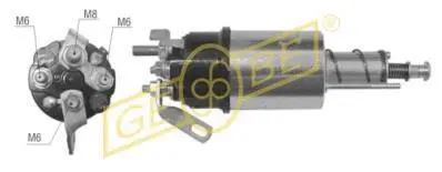 Holder, carbon brushes (7 7803 1)