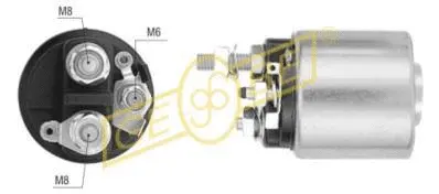 Holder, carbon brushes (7 7566 1)
