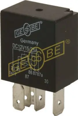 Relay, main current