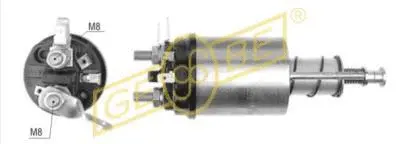 Holder, carbon brushes (7 7804 1)