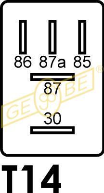 Relay, main current (9 9056 1)
