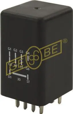 Control Unit, glow time (9 9450 1)