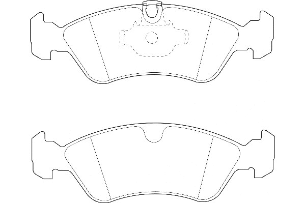 Brake Pad Set, disc brake (2134998)