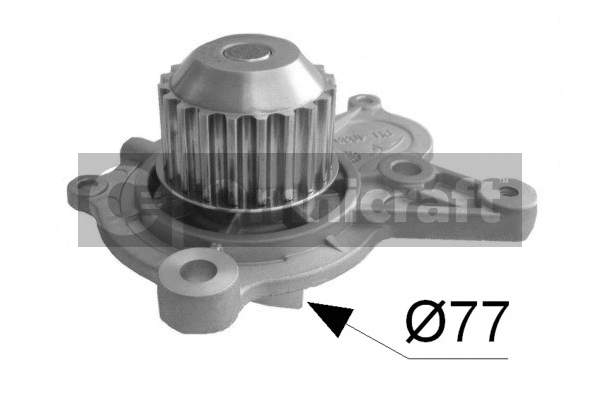 Water Pump, engine cooling (2317153)