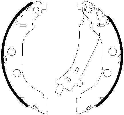 Brake Shoe Set (2255756)
