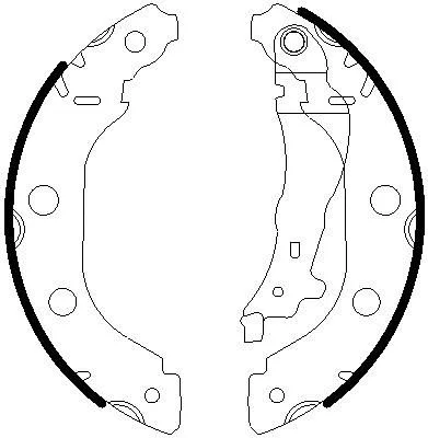 Brake Shoe Set (2255789)