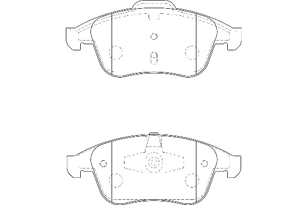Brake Pad Set, disc brake (2135006)