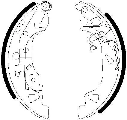 Brake Shoe Set (2255651)