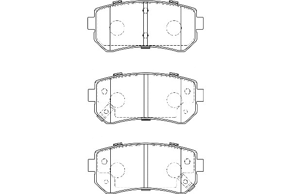 Brake Pad Set, disc brake (2135604)