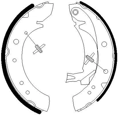 Brake Shoe Set (2255851)